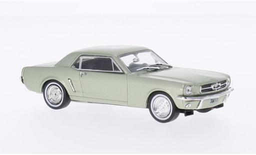 Miniature Ford Mustang 1/43 WhiteBox metallise verte 1965 Ford Mustang 1/43 WhiteBox metallise verte 1965 miniature