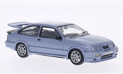 Miniature Ford Sierra 1/43 WhiteBox Cosworth RS500 metallise bleue RHD Ford Sierra 1/43 WhiteBox Cosworth RS500 metallise bleue RHD miniature