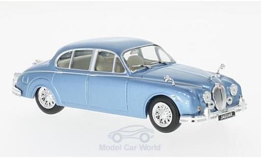 Miniature Jaguar MK 9 1/43 WhiteBox II metallise bleue RHD 1960 Jaguar MK 9 1/43 WhiteBox II metallise bleue RHD 1960 miniature