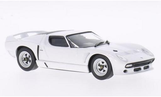 Miniature Lamborghini Miura 1/43 WhiteBox SVJ Roadster blanche 1981 Lamborghini Miura 1/43 WhiteBox SVJ Roadster blanche 1981 miniature