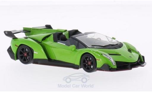 Miniature Lamborghini Veneno 1/43 WhiteBox Roadster verte 2013 Lamborghini Veneno 1/43 WhiteBox Roadster verte 2013 miniature
