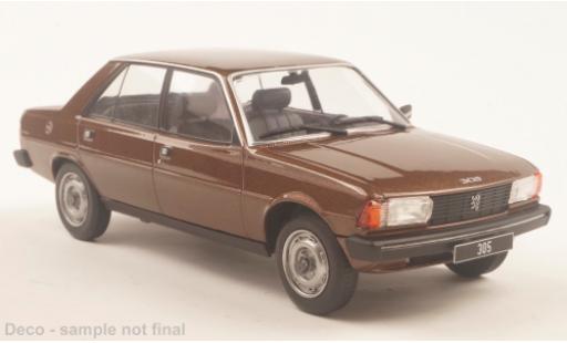 Miniature Peugeot 305 1/24 WhiteBox metallise marron 1977 1:24 Peugeot 305 1/24 WhiteBox metallise marron 1977 1:24 miniature