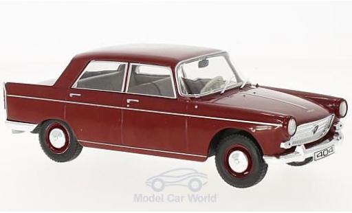 Miniature Peugeot 404 1/24 WhiteBox rouge 1960 Peugeot 404 1/24 WhiteBox rouge 1960 miniature