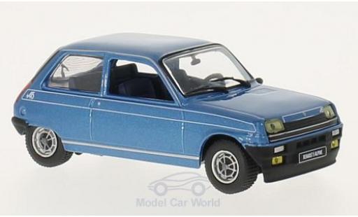 Miniature Renault 5 Alpine 1/43 WhiteBox Alpine metallise bleue 1976 Renault 5 Alpine 1/43 WhiteBox Alpine metallise bleue 1976 miniature
