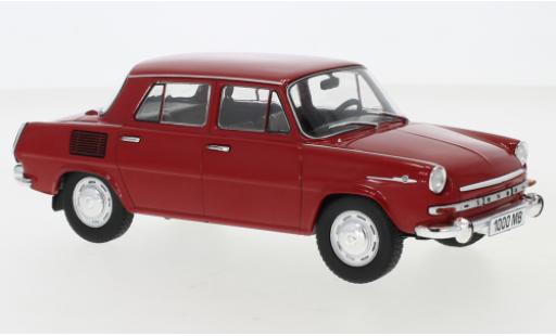 Miniature Skoda 1000 1/24 WhiteBox MB rouge 1968 Skoda 1000 1/24 WhiteBox MB rouge 1968 miniature