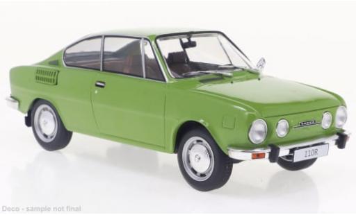 Miniature Skoda 110 1/24 WhiteBox R verte 1970 1:24 Skoda 110 1/24 WhiteBox R verte 1970 1:24 miniature
