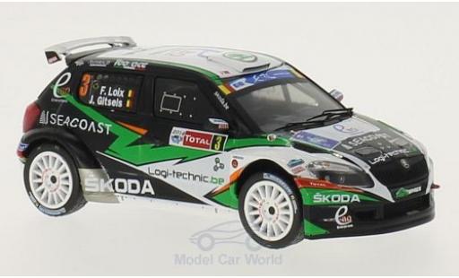 Miniature Skoda Fabia 1/43 WhiteBox S2000 No.3 Rallye Ypres 2014 F.Loix/J.Gitsels Skoda Fabia 1/43 WhiteBox S2000 No.3 Rallye Ypres 2014 F.Loix/J.Gitsels miniature