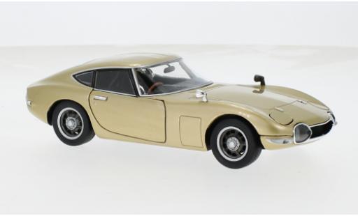 Miniature Toyota 2000 GT 1/24 WhiteBox metallise beige 1967 1:24 Toyota 2000 GT 1/24 WhiteBox metallise beige 1967 1:24 miniature