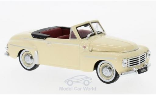 Volvo PV 445 1/43 WhiteBox Cabriolet Valbo beige 1953 miniature