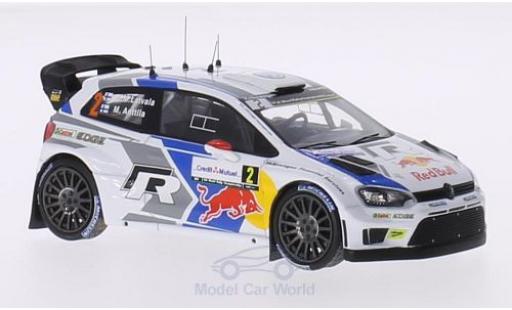 Miniature Volkswagen Polo 1/43 WhiteBox R WRC No.2 FIA World Rally Championship Rallye Frankreich 2014 J-M.Latvala/M.Anttila Volkswagen Polo 1/43 WhiteBox R WRC No.2 FIA World Rally Championship Rallye Frankreich 2014 J-M.Latvala/M.Anttila miniature