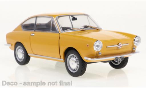 Miniature Fiat 850 1/24 WhiteBox Coupe orange 1965 Fiat 850 1/24 WhiteBox Coupe orange 1965 miniature