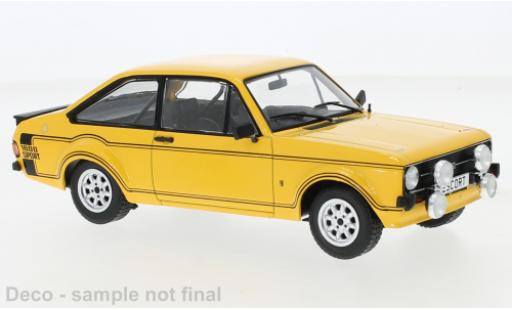 Miniature Ford Escort 1/24 WhiteBox MK II 1600 Sport jaune 1977 Ford Escort 1/24 WhiteBox MK II 1600 Sport jaune 1977 miniature
