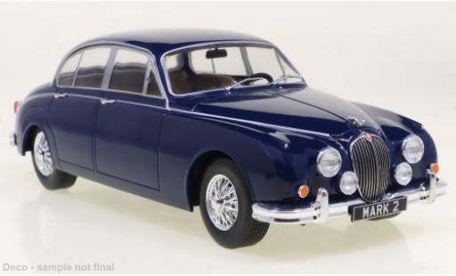 Miniature Jaguar MK 1/24 WhiteBox II bleu foncé 1960 Jaguar MK 1/24 WhiteBox II bleu foncé 1960 miniature