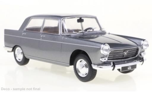 Miniature Peugeot 404 1/24 WhiteBox metallise grise 1960 Peugeot 404 1/24 WhiteBox metallise grise 1960 miniature