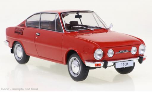 Miniature Skoda 110 1/24 WhiteBox R rouge 1970 Skoda 110 1/24 WhiteBox R rouge 1970 miniature