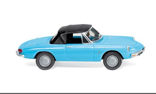 Miniature Alfa Romeo Spider 1/87 Wiking bleue/noire 1966 Alfa Romeo Spider 1/87 Wiking bleue/noire 1966 miniature
