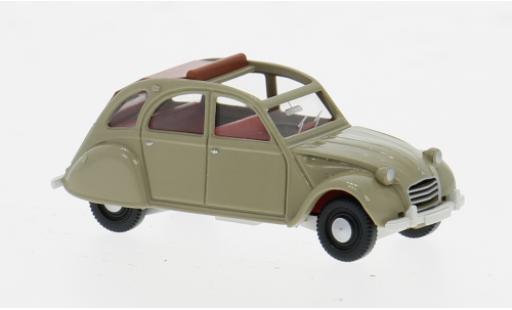 Citroen 2CV 1/87 Wiking 2 CV marron 1963 1:87 miniature