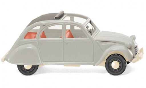 Citroen 2CV 1/87 Wiking 2 CV grise 1963 miniature