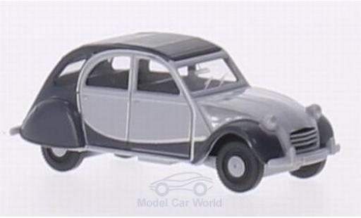 Citroen 2CV 1/87 Wiking Charleston grise/grise miniature