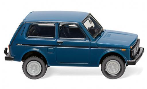 Miniature Lada Niva 1/87 Wiking bleue Lada Niva 1/87 Wiking bleue miniature
