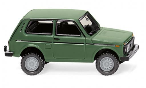 Lada Niva 1/87 Wiking verte miniature