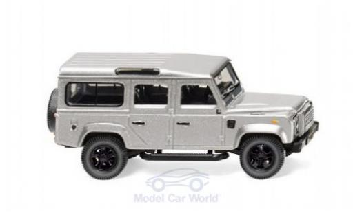 Miniature Land Rover Defender 1/87 Wiking 110 grise Land Rover Defender 1/87 Wiking 110 grise miniature
