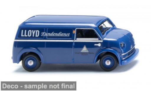 Miniature Lloyd LT 1/87 Wiking 500 bleue 1952 1:87 Lloyd LT 1/87 Wiking 500 bleue 1952 1:87 miniature
