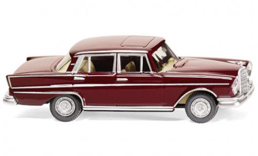 Mercedes 300 1/87 Wiking SE (W112) rouge 1961 miniature