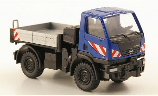 Miniature Mercedes Unimog 1/87 Wiking U20 Pritsche bleue Mercedes Unimog 1/87 Wiking U20 Pritsche bleue miniature