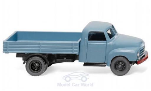 Miniature Opel Blitz 1/87 Wiking bleue Pritschen-LKW Opel Blitz 1/87 Wiking bleue Pritschen-LKW miniature