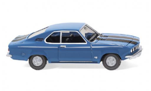 Miniature Opel Manta 1/87 Wiking A bleue/noire 1970 Opel Manta 1/87 Wiking A bleue/noire 1970 miniature