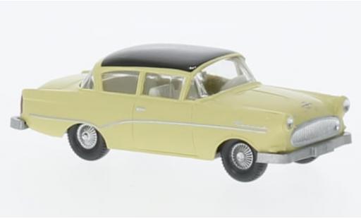 Opel Rekord 1/87 Wiking P1 beige/noire 1957 1:87 miniature