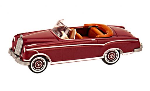 Mercedes 220 1/87 Wiking PMS S Cabriolet (W180 II) rouge s�rie 800 miniature