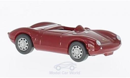 Miniature Porsche 550 1/87 Wiking Spyder rouge Porsche 550 1/87 Wiking Spyder rouge miniature
