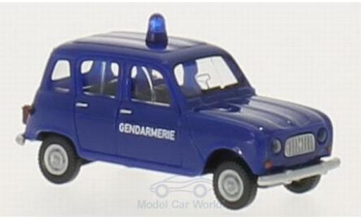 Miniature Renault 4 L 1/87 Wiking R Gendarmerie (F) Renault 4 L 1/87 Wiking R Gendarmerie (F) miniature