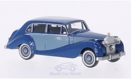 Miniature Rolls Royce Silver Wraith 1/87 Wiking bleue/matt-bleue Rolls Royce Silver Wraith 1/87 Wiking bleue/matt-bleue miniature