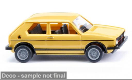 Miniature Volkswagen Golf 1/87 Wiking GTI jaune 1976 1:87 Volkswagen Golf 1/87 Wiking GTI jaune 1976 1:87 miniature