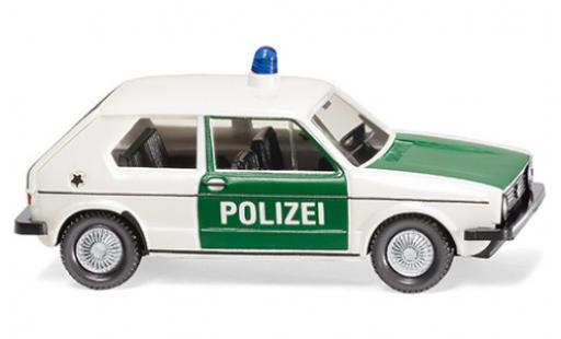 Miniature Volkswagen Golf 1/87 Wiking I Polizei 1974 Volkswagen Golf 1/87 Wiking I Polizei 1974 miniature