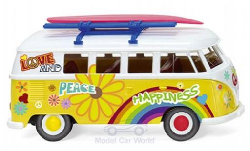 Volkswagen T1 1/87 Wiking Bus Flower Power 1963 miniature