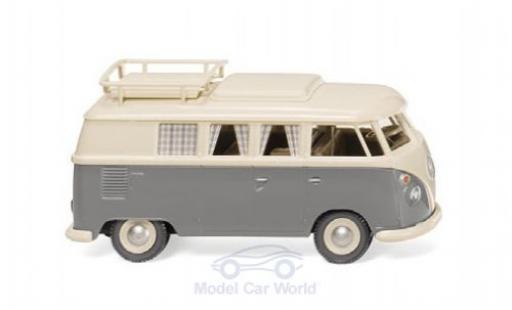 Miniature Volkswagen T1 1/87 Wiking Campingbus beige/grise Volkswagen T1 1/87 Wiking Campingbus beige/grise miniature
