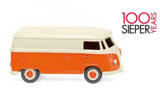 Volkswagen T1 1/87 Wiking Kastenwagen beige/orange 1963 100 années Sieper miniature