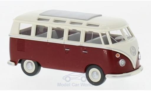 Miniature Volkswagen T1 B 1/87 Wiking Sambabus beige/rouge Volkswagen T1 B 1/87 Wiking Sambabus beige/rouge miniature