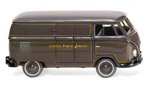 Volkswagen T1 1/87 Wiking (Typ 2) UPS 1950 fourgon miniature