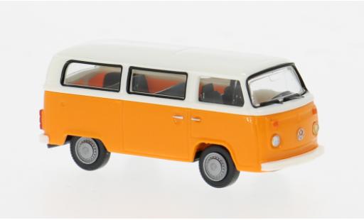 Volkswagen T2 1/87 Wiking b Bus orange/beige 1972 1:87 miniature