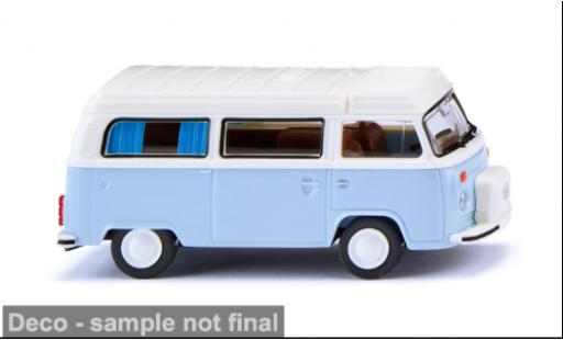 Miniature Volkswagen T2 1/87 Wiking b Campingbus bleue/blanche 1972 1:87 Volkswagen T2 1/87 Wiking b Campingbus bleue/blanche 1972 1:87 miniature