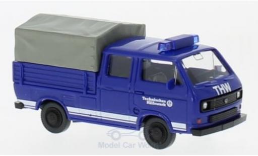 Miniature Volkswagen T3 B 1/87 Wiking Doppelkabine THW Volkswagen T3 B 1/87 Wiking Doppelkabine THW miniature