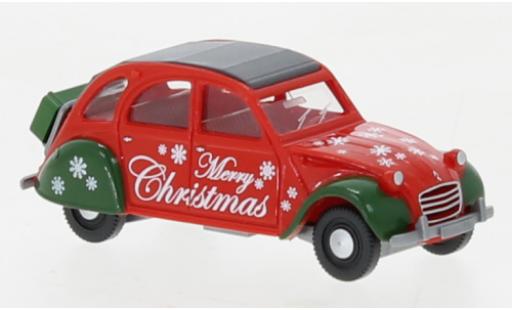 Citroen 2CV 1/87 Wiking Merry Christmas 1963 miniature