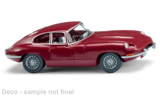 Miniature Jaguar E-Type 1/87 Wiking rouge foncé Jaguar E-Type 1/87 Wiking rouge foncé miniature