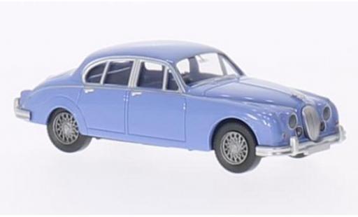 Miniature Jaguar MK 1/87 Wiking II bleu clair Jaguar MK 1/87 Wiking II bleu clair miniature