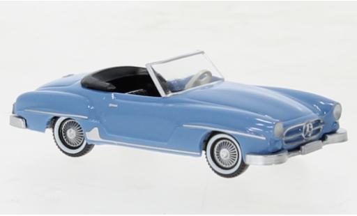 Mercedes CLA 1/87 Wiking 190 SL (W121) bleu clair 1955 miniature